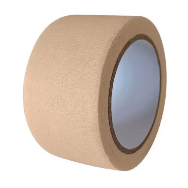 Lemovka textilní na koberce 50mmx10m béžová