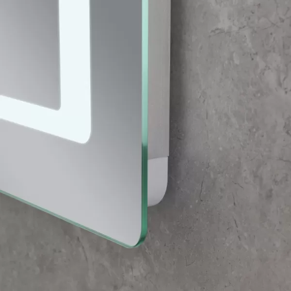 PROCRAFT Koupelnové zrcadlo s LED osvětlením, protizamlžovací funkcí a regulací jasu