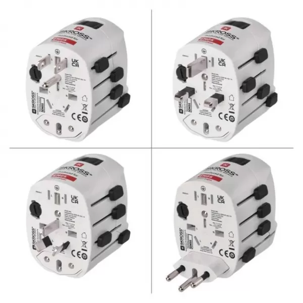 EMOS Cestovní adaptor P0056N bílý