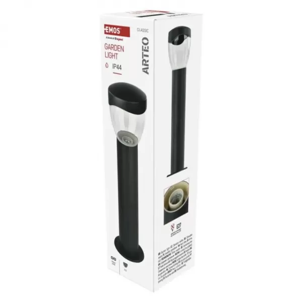 EMOS ZGA0A0P LED zahradní svítidlo sloupek E27,IP44,MAX 15W