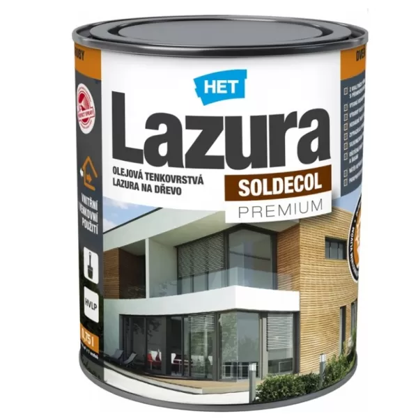 HET Soldecol Lazura Premium 0,75l
