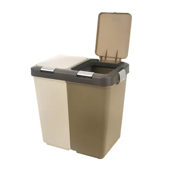 Koš odp. UH Duo Dust 2x10 l