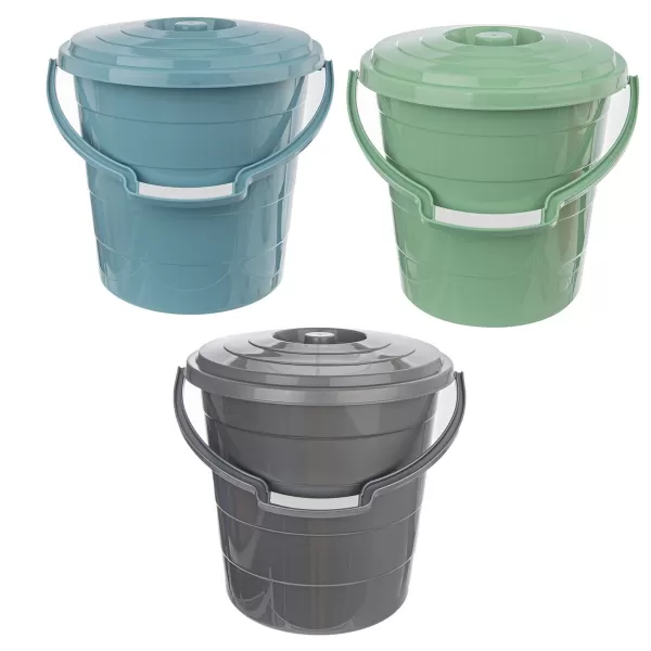 Vědro UH Hobby s víkem 5 l mix