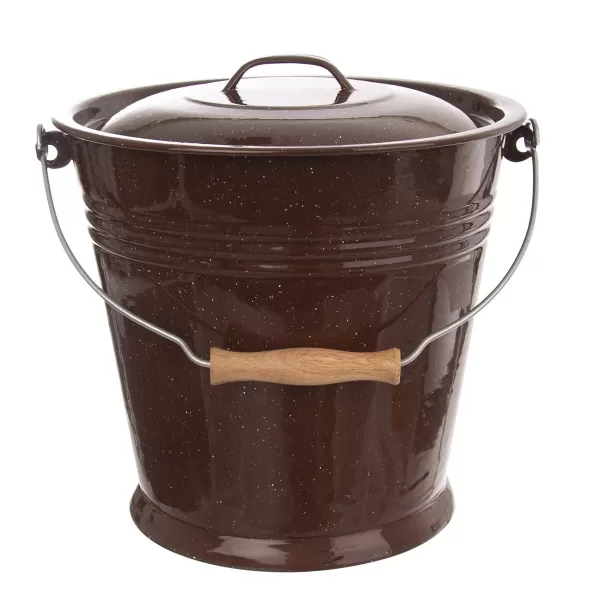Vědro smalt BROWN 10 l