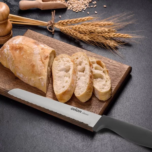 Nůž kuchyňský nerez/UH na chléb Classic 17,5 cm