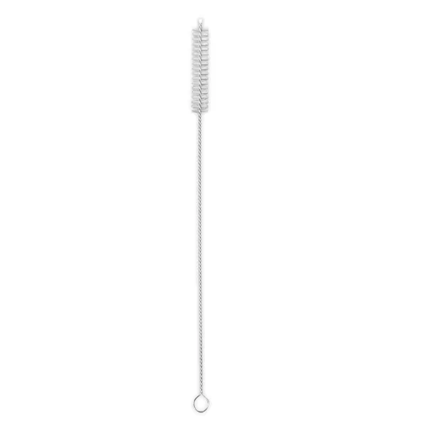 Brčko sklo nápojové 4 ks 20 cm+kartáček