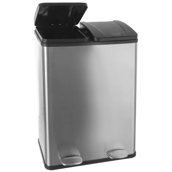 Koš odp. nerez/UH Duo 2x30 l