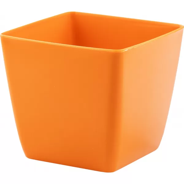 Obal Hyacint - oranžový 8x8 cm
