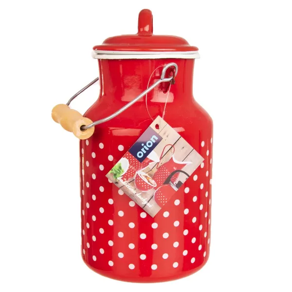 Konvice na mléko smalt TEČKA 2l