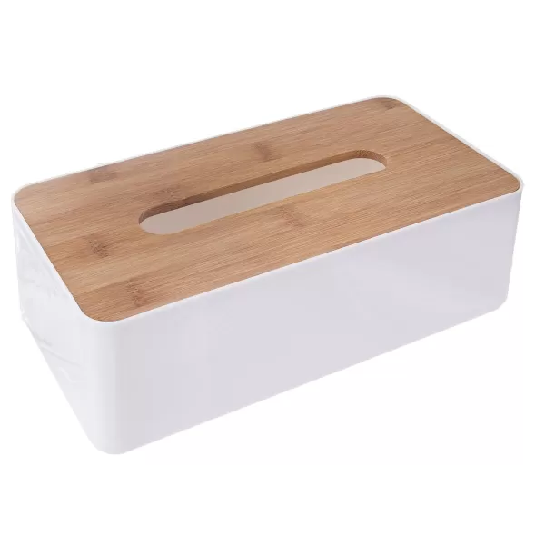 Box UH/bambus na papírové kapesníky WHITNEY