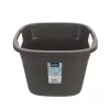 Dřez UH LOOP čtverec s uchy 16,8 l tm. šedá