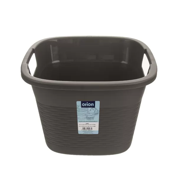 Dřez UH LOOP čtverec s uchy 16,8 l tm. šedá