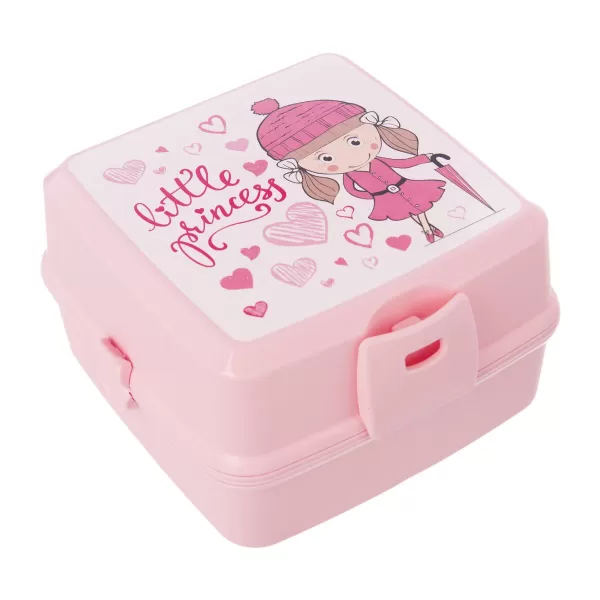 Box UH svačina Hobby 15x15x9 cm dělený mix