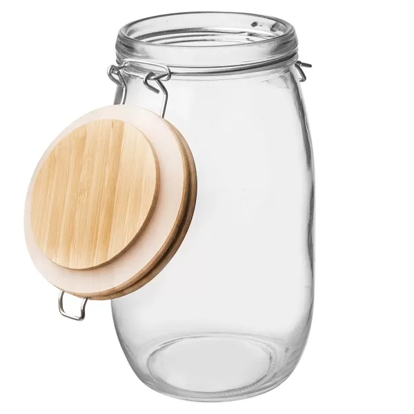 Dóza sklo/bambus klip patent 2,3 l