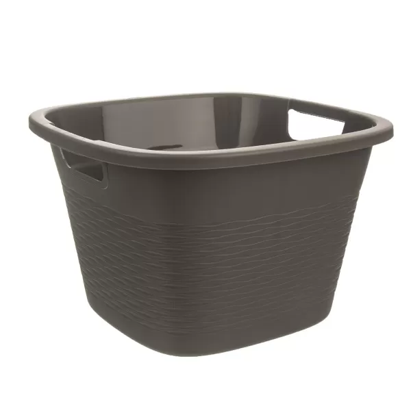 Dřez UH LOOP čtverec s uchy 16,8 l tm. šedá