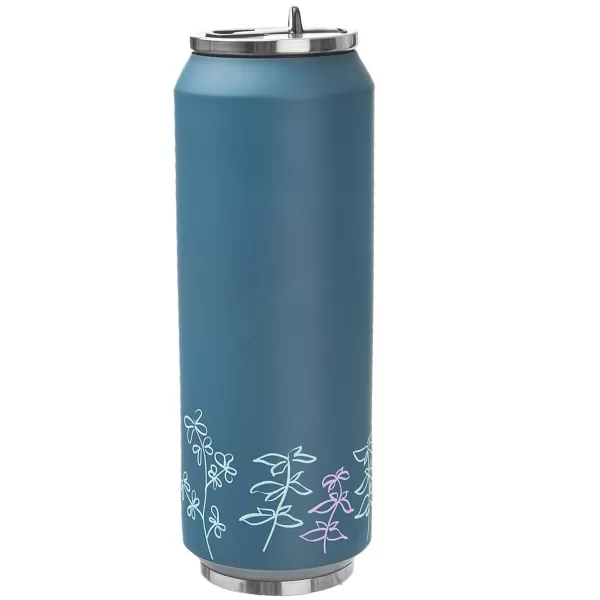Termoska-plechovka nerez 0,7 l LOUKA petrolejová