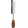Mašlovačka silikon/nerez 26 cm LUXY hnědá