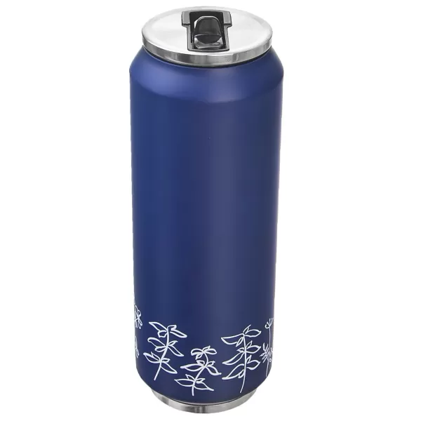 Termoska-plechovka nerez 0,7 l LOUKA modrá