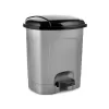 Koš odp. UH s pedálem 5,5 l šedá