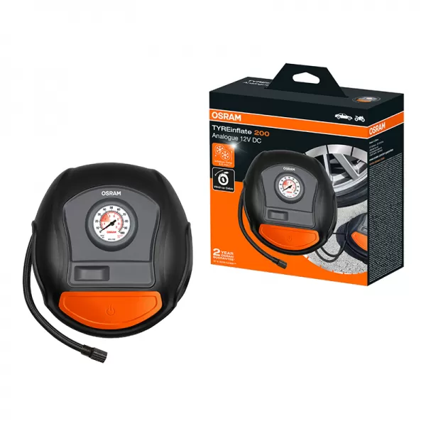 SHERON OSRAM analogový kompresot TYREinflate 200