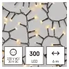 EMOS 300LED XMAS CLUSTER 6M WW D4BW04