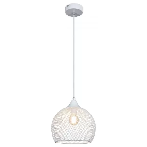 RABALUX RONAN 7602 závěsné svítidlo 1x40/E14,bílá