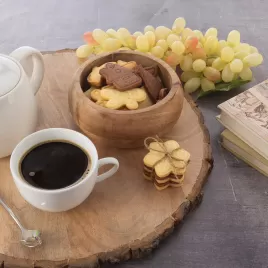 Miska dřevo MANGO pr. 14 cm