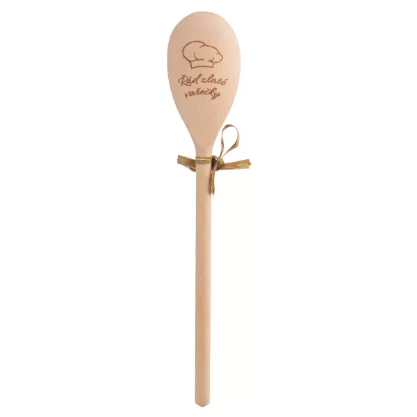 Vařečka dřevo oválná Řád zlaté vařečky 30 cm