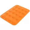 Forma silikon ořechy 20 oranžová