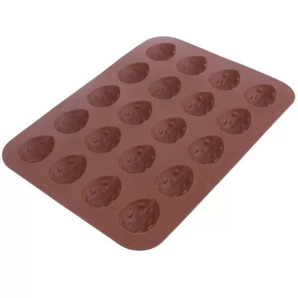 Forma silikon ořechy 20 hnědá