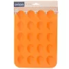 Forma silikon ořechy 20 oranžová