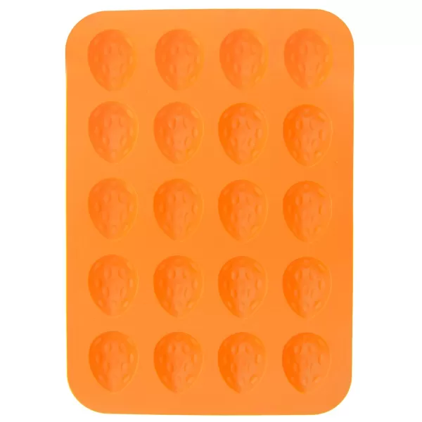 Forma silikon ořechy 20 oranžová