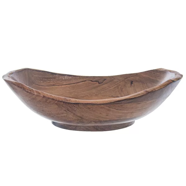 Mísa dřevo MANGO ovál 30x27,5 cm