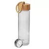 Láhev sklo/bambus víčko+sítko 0,45 l