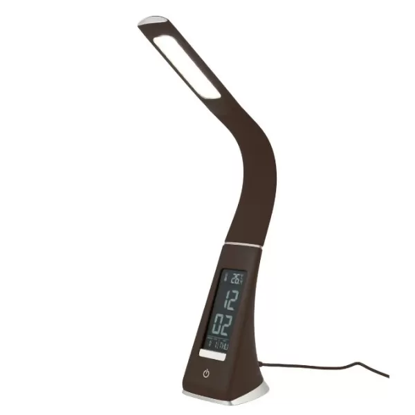 NIPEKO Stolní lampa 5W Display hnědá