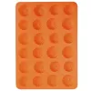 Forma silikon věnečky 24 oranžová