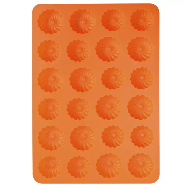 Forma silikon věnečky 24 oranžová