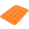 Forma silikon ořechy 20 oranžová