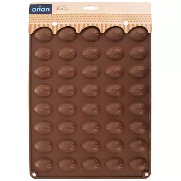 Forma silikon ořechy 40 hnědá