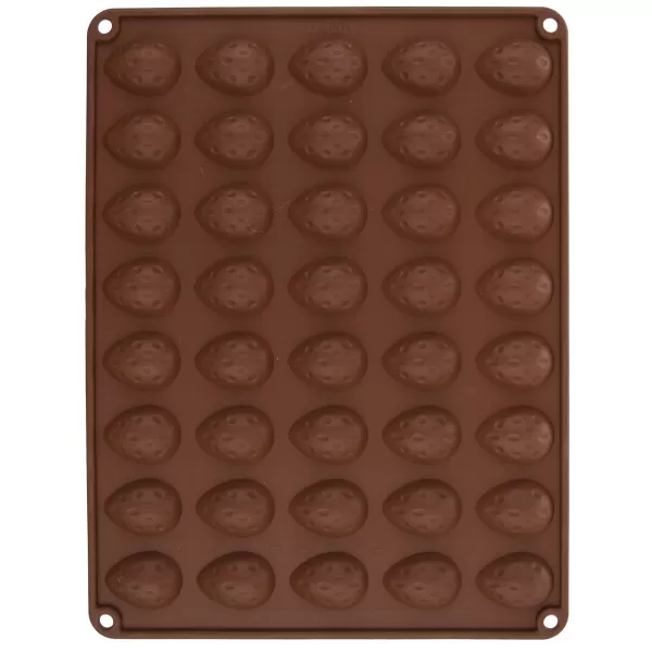 Forma silikon ořechy 40 hnědá