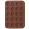 Forma silikon ořechy 20 hnědá