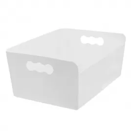 Košík UH organizér Tibox 23,5x18x10,5 cm bílá