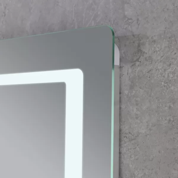 PROCRAFT Koupelnové zrcadlo s LED osvětlením, protizamlžovací funkcí a regulací jasu