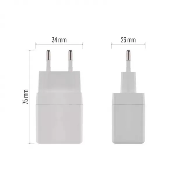 EMOS USB ADAPTÉR BASIC SÍŤ GAN PD 20W,C V01G20