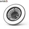 NIPEKO Stropní ventilátor WHITNEY 48W černý