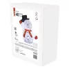 EMOS 40LED SNOWMAN IP44 CW DCFC18 sněhulák