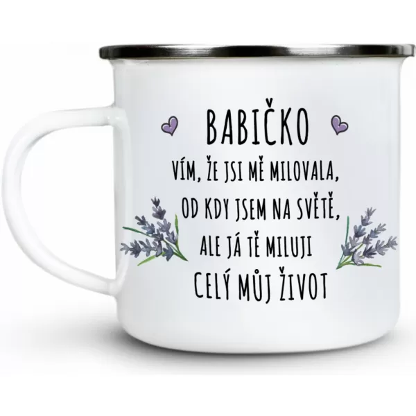 Plecháček bílý Babičko 300ml