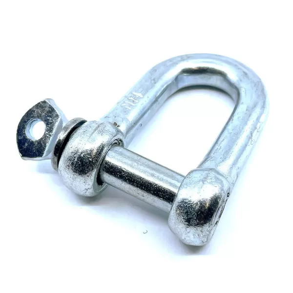 ADOBY Zámek řetězu "D" 10mm s etiketou