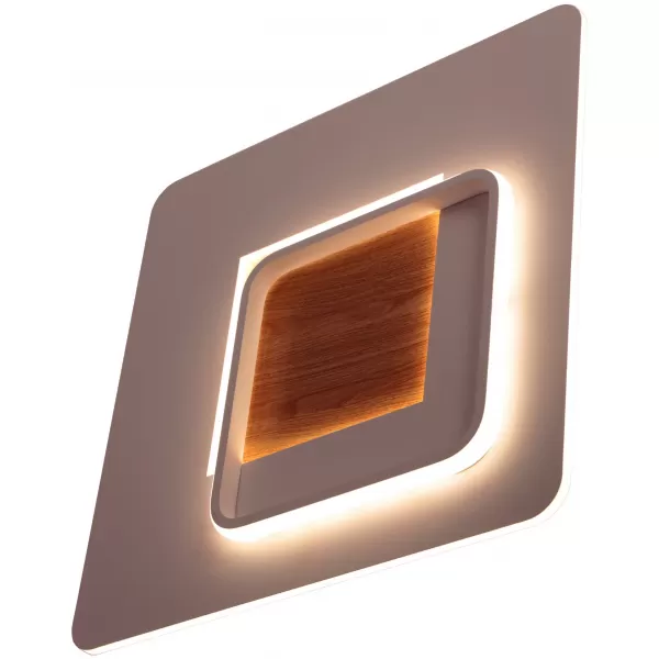 NIPEKO Svítidlo LED ZEN dřevo 75W 4774Lm