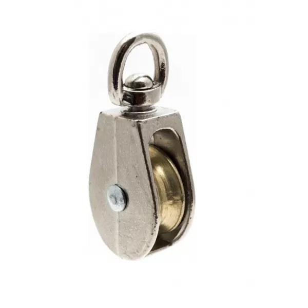 ADOBY Kladka jednoduchá s otočným zavěšením 50 mm 2" niklovaná s etiketou